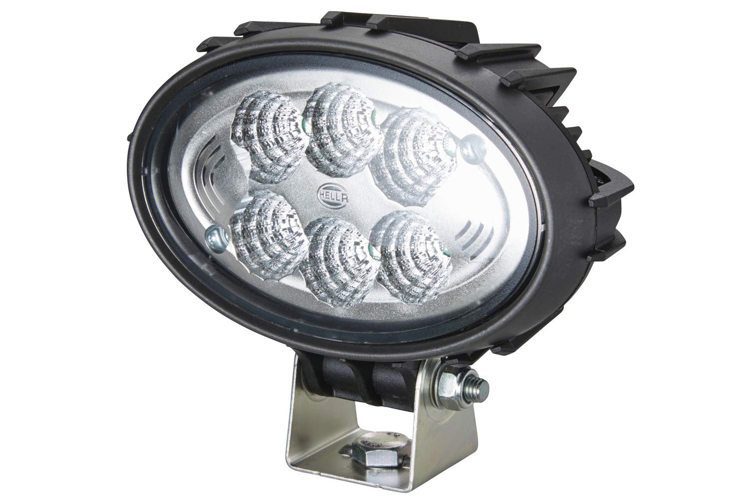 HELLA 1GA 996 761-111 LED Arbeitsscheinwerfer - Oval 100 Compact - 12V / 24V - 1850lm - geschraubt/Anbau - schwenkbarer Montagebügel - weitreichende Ausleuchtung - Stecker: DEUTSCH Stecker HELLA 1GA 996 761-111 LED Arbeitsscheinwerfer - Oval 100 Compact - 12V / 24V - 1850lm - geschraubt/Anbau - schwenkbarer Montagebügel - weitreichende Ausleuchtung - Stecker: DEUTSCH Stecker von Hella