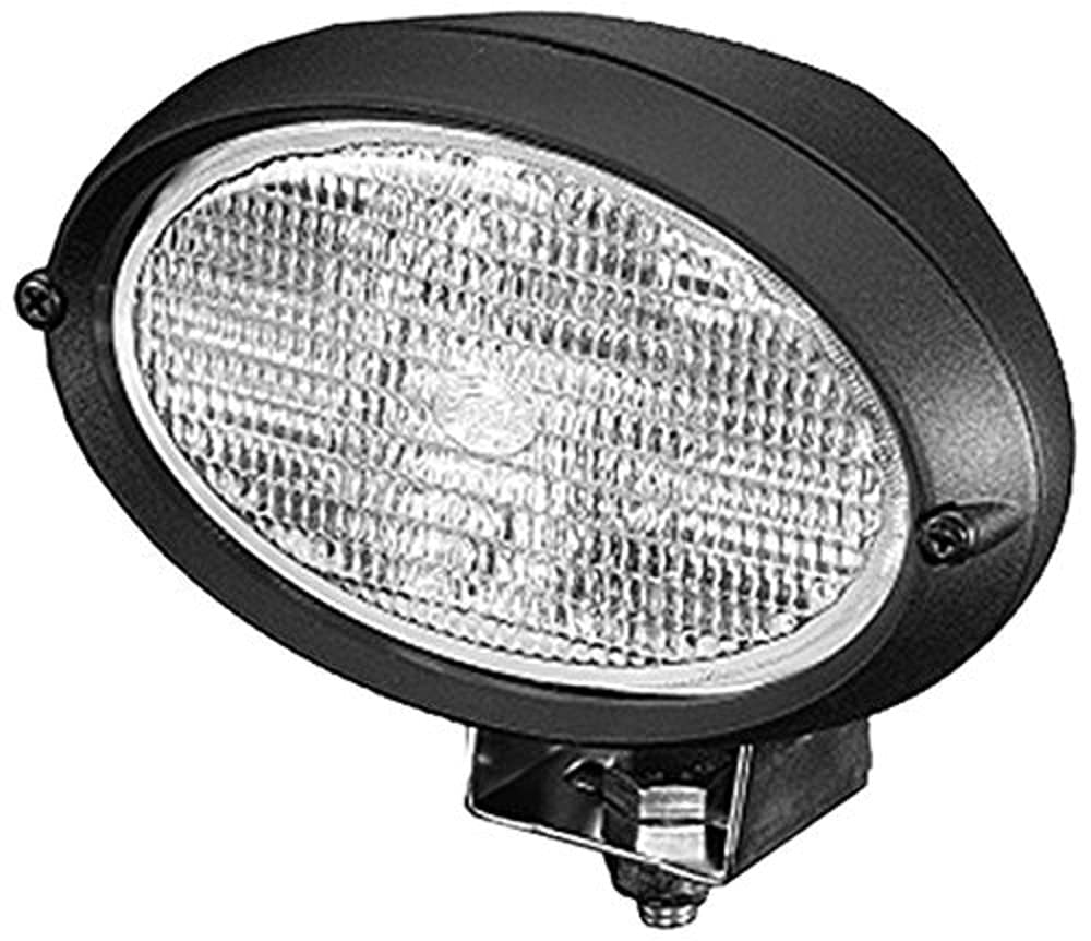 HELLA 1GA 996 161-121 Halogen-Arbeitsscheinwerfer - Oval 100-12/12V - Anbau/geschraubt - stehend/schwenkbarer Montagebügel - Nahfeldausleuchtung - Stecker: AMP HELLA 1GA 996 161-121 Halogen-Arbeitsscheinwerfer - Oval 100-12/12V - Anbau/geschraubt - stehend/schwenkbarer Montagebügel - Nahfeldausleuchtung - Stecker: AMP von Hella