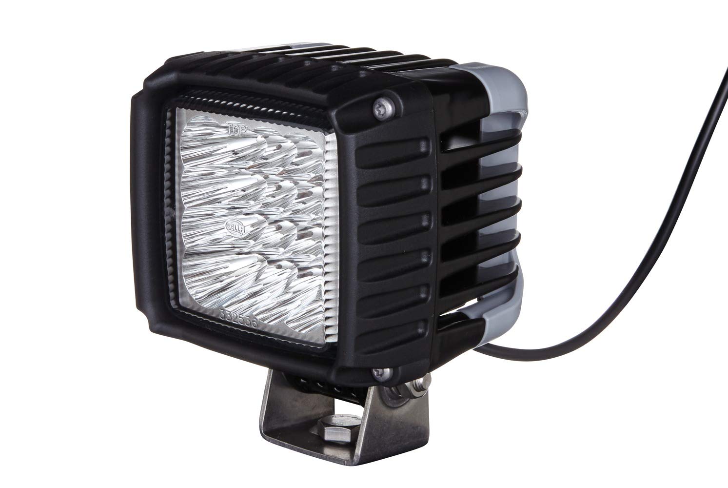 HELLA LED Arbeitsscheinwerfer - Power Beam 3000 - 24V / 12V - 3000lm - Anbau/geschraubt - stehend/schwenkbarer Montagebügel - weitreichende Ausleuchtung - Kabel: 2000mm - 1GA 996 192-011 HELLA LED Arbeitsscheinwerfer - Power Beam 3000 - 24V / 12V - 3000lm - Anbau/geschraubt - stehend/schwenkbarer Montagebügel - weitreichende Ausleuchtung - Kabel: 2000mm - 1GA 996 192-011 von Hella