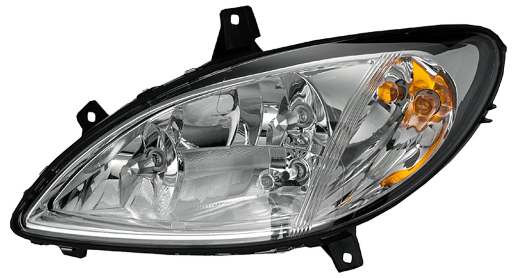 HELLA 1LG 246 041-031 Halogen-Hauptscheinwerfer - links - für u.a. Mercedes-Benz Vito / Mixto Box (W639) von Hella