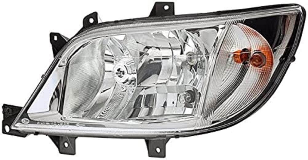 HELLA 1LH 246 047-081 Halogen-Hauptscheinwerfer - rechts - für u.a. Mercedes-Benz Sprinter 3-T Chassis (903) von Hella