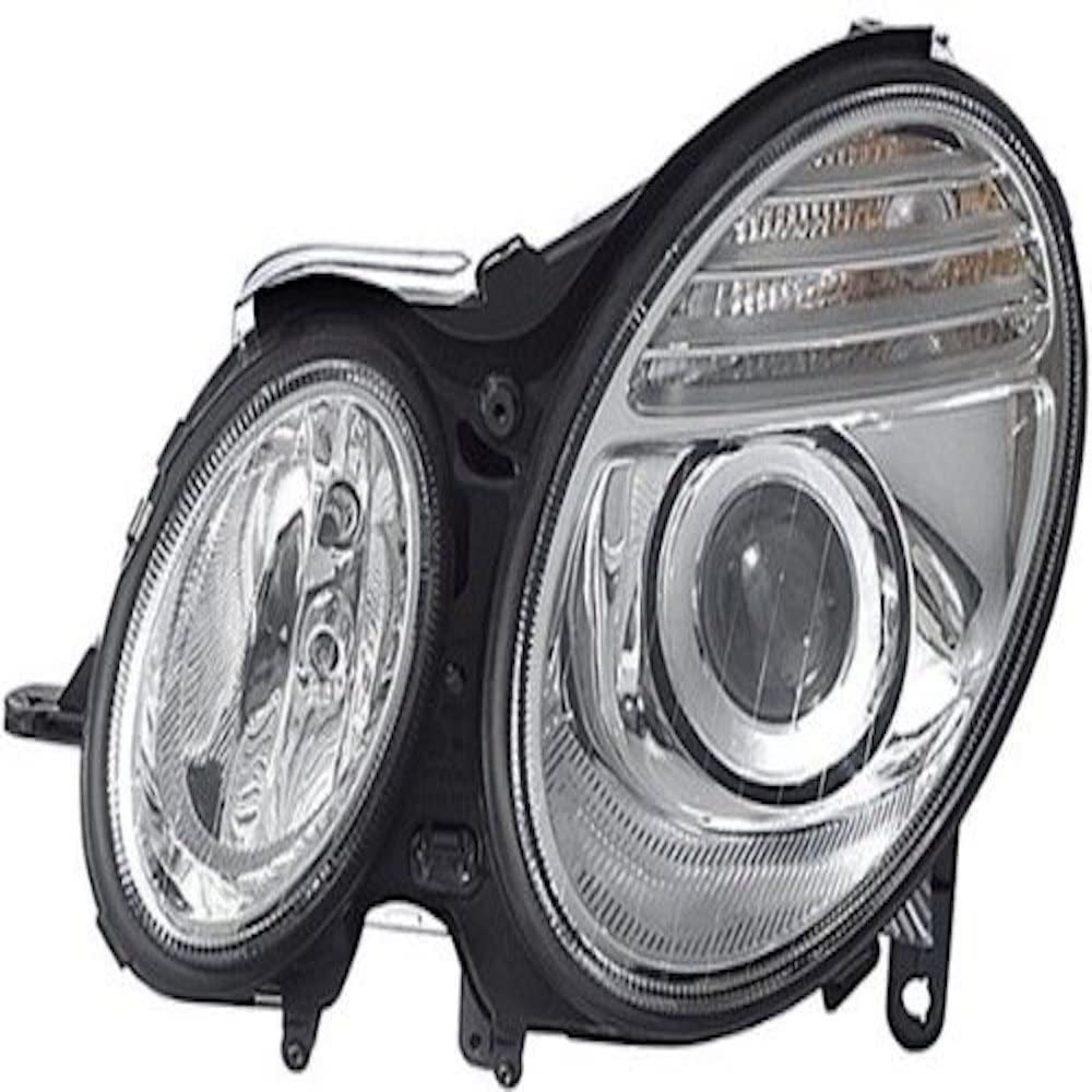 HELLA 1LL 009 260-101 Halogen-Hauptscheinwerfer - rechts - für u.a. Mercedes-Benz E-Class (W211) von Hella