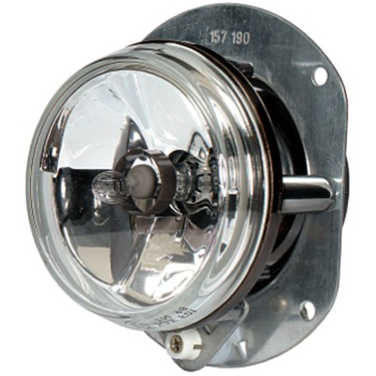 HELLA 1N0 008 582-017 FF/Halogen-Nebelscheinwerfer - 24V - rund - Einbau - glasklare Streuscheibe - Lichtscheibenfarbe: transparent - links/rechts - Menge: 24 HELLA 1N0 008 582-017 FF/Halogen-Nebelscheinwerfer - 24V - rund - Einbau - glasklare Streuscheibe - Lichtscheibenfarbe: transparent - links/rechts - Menge: 24 von Hella