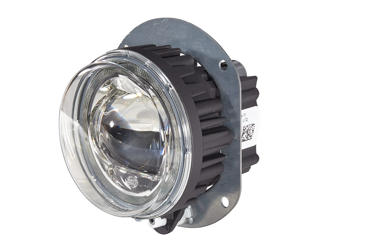 HELLA - LED-Nebelscheinwerfer - 90mm Performance L4060 - 12/24V - rund - Einbau - glasklare Streuscheibe - Lichtscheibenfarbe: glasklar - Stecker: FEP - beidseitig - 1N0 011 988-001 von Hella