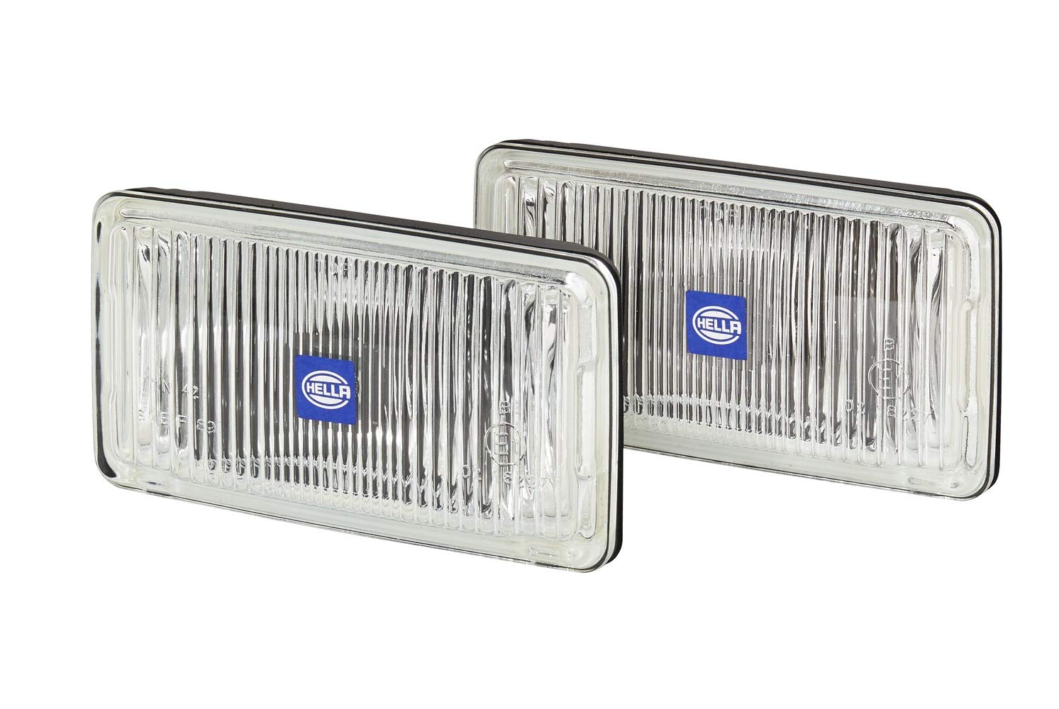HELLA Halogen Nebelscheinwerfersatz - Comet 450 - 12V - ECE - links/rechts - Set - Menge: 2 - 1NB 005 860-601, Schwarz HELLA Halogen Nebelscheinwerfersatz - Comet 450 - 12V - ECE - links/rechts - Set - Menge: 2 - 1NB 005 860-601, Schwarz von Hella