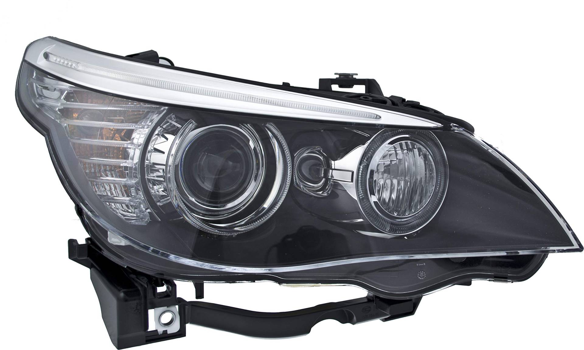 HELLA 1ZS 169 009-161 Bi-Xenon Scheinwerfer - für u.a. BMW 5 (E60) - SAE/ECE - für Rechtsverkehr - rechts, Bernstein von Hella