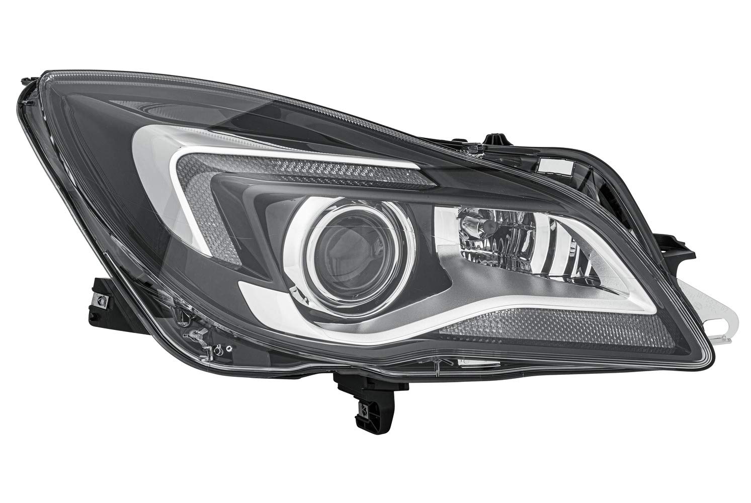 HELLA 1ZT 011 166-721 Bi-Xenon/LED Scheinwerfer - für u.a. Opel Insignia A Sports Tourer (G09) - für Rechtsverkehr - rechts von Hella