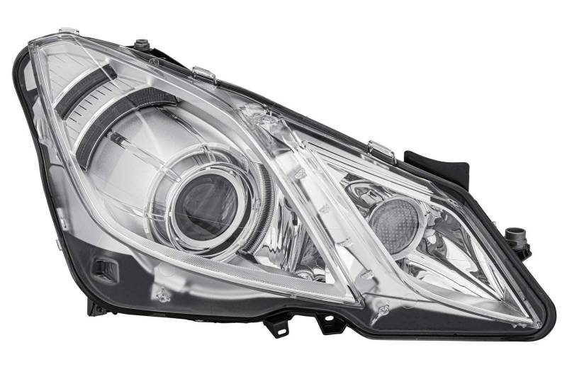 HELLA 1ZT 011 733-061 LED/Halogen/Bi-Xenon Scheinwerfer - für u.a. Mercedes-Benz E-Class Coupe (C207) - für Linksverkehr/für Rechtsverkehr - rechts von Hella