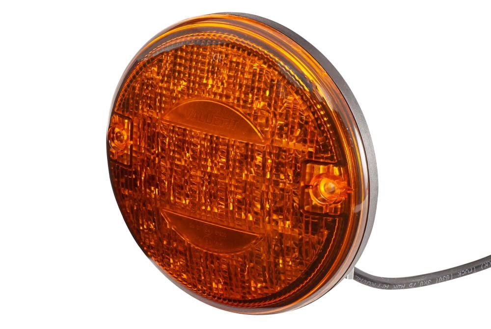 HELLA VALUEFIT Blinkleuchte - LED - 24V / 12V - Anbau - ADR/GGVS - Stecker: offene Kabelenden - links/rechts - Menge: 1 - 2BA 357 026-121 HELLA VALUEFIT Blinkleuchte - LED - 24V / 12V - Anbau - ADR/GGVS - Stecker: offene Kabelenden - links/rechts - Menge: 1 - 2BA 357 026-121 von Hella
