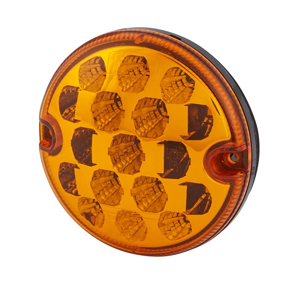 HELLA VALUEFIT Blinkleuchte - LED - 24V / 12V - Anbau/geschraubt - Stecker: offene Kabelenden - links/rechts - Menge: 1 - 2BA 357 028-021, Schwarz HELLA VALUEFIT Blinkleuchte - LED - 24V / 12V - Anbau/geschraubt - Stecker: offene Kabelenden - links/rechts - Menge: 1 - 2BA 357 028-021, Schwarz von Hella