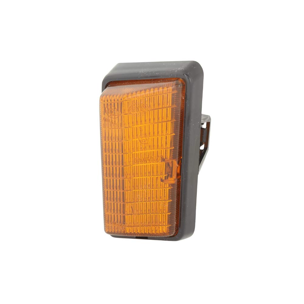 HELLA 2BM 004 312-051 Zusatzblinkleuchte - Glühlampe - 24V - Einbau - ECE/CCC - Lichtscheibenfarbe: gelb - links/seitlicher Einbau HELLA 2BM 004 312-051 Zusatzblinkleuchte - Glühlampe - 24V - Einbau - ECE/CCC - Lichtscheibenfarbe: gelb - links/seitlicher Einbau von Hella