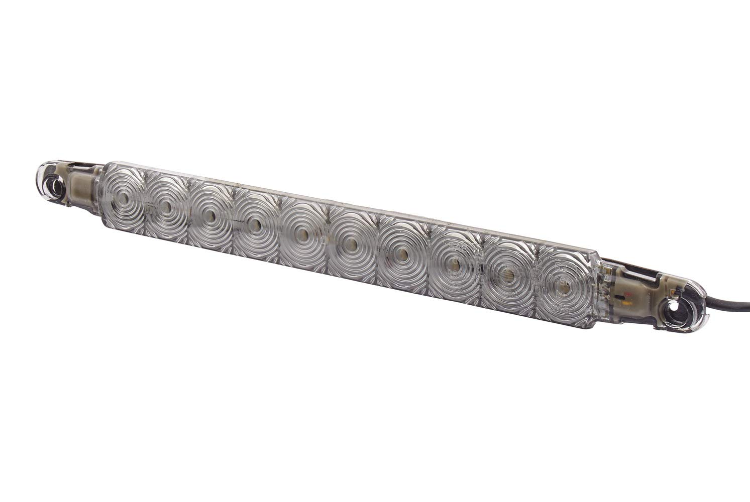 HELLA Zusatzbremsleuchte - LED - 12V - Anbau/geklebt - Lichtscheibenfarbe: rauchgrau - Kabel: 3000mm - Stecker: offene Kabelenden - hinten - 2DA 343 106-221, Rot HELLA Zusatzbremsleuchte - LED - 12V - Anbau/geklebt - Lichtscheibenfarbe: rauchgrau - Kabel: 3000mm - Stecker: offene Kabelenden - hinten - 2DA 343 106-221, Rot von Hella