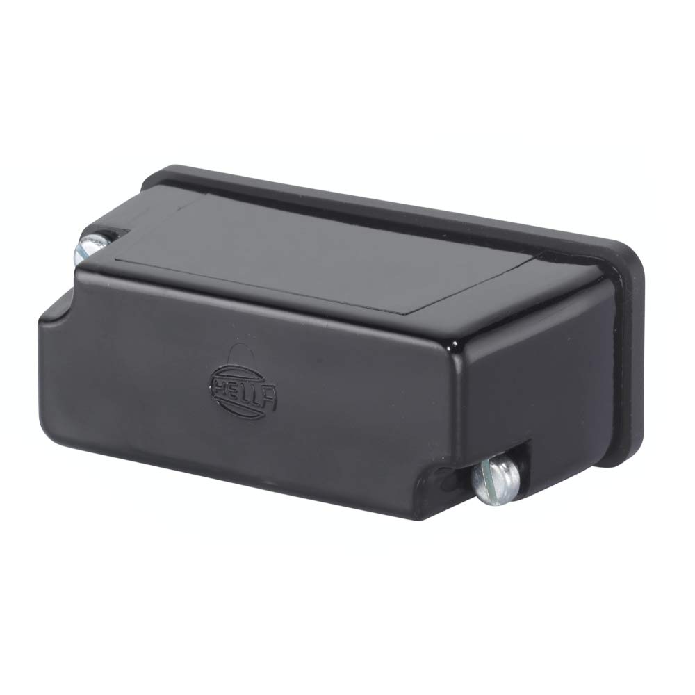 HELLA 2KA 003 168-021 Kennzeichenleuchte - Kennzeichenbeleuchtung - Anhänger - Halogen - 12/24V - Anbau - ECE - Lichtscheibenfarbe: glasklar - Stecker: Flachstecker - hinten/links/rechts HELLA 2KA 003 168-021 Kennzeichenleuchte - Kennzeichenbeleuchtung - Anhänger - Halogen - 12/24V - Anbau - ECE - Lichtscheibenfarbe: glasklar - Stecker: Flachstecker - hinten/links/rechts von Hella