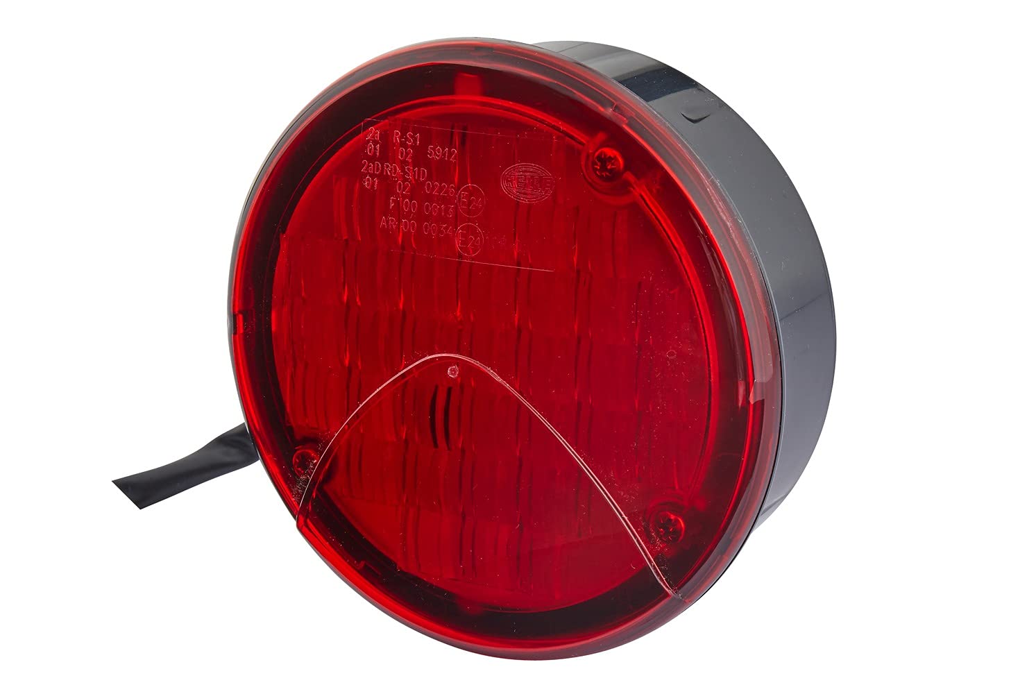 HELLA - Nebelschlussleuchte - LED - 24V - Anbau - Lichtscheibenfarbe: rot - Kabel: 500mm - Stecker: offene Kabelenden - rechts/links - 2NE 964 169-341 von Hella