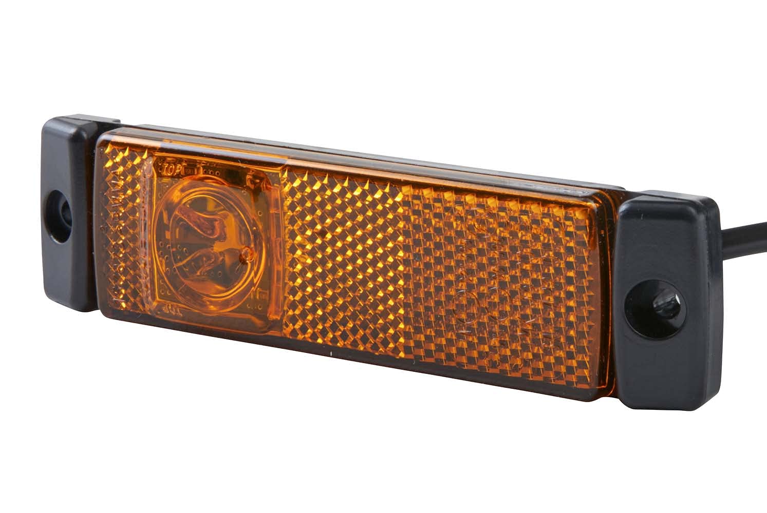 HELLA 2PS 011 422-891 Seitenmarkierungsleuchte - LED - 12V - Anbau/Schraubanschluss - Lichtscheibenfarbe: gelb - LED-Lichtfarbe: gelb - Kabel: 450mm - Stecker: AMP - 2-polig - links/rechts HELLA 2PS 011 422-891 Seitenmarkierungsleuchte - LED - 12V - Anbau/Schraubanschluss - Lichtscheibenfarbe: gelb - LED-Lichtfarbe: gelb - Kabel: 450mm - Stecker: AMP - 2-polig - links/rechts von Hella