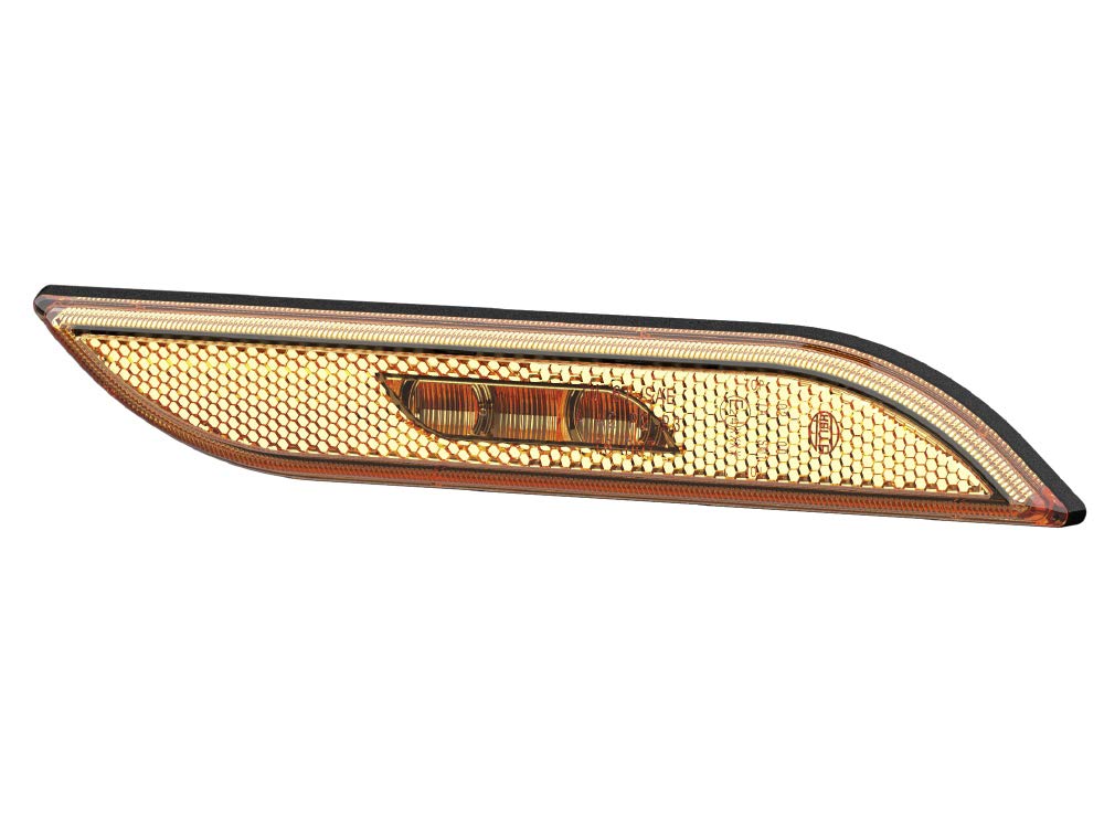 HELLA 2PS 013 305-181 Seitenmarkierungsleuchte - Begrenzungsleuchte - Anhänger - Wohnwagen - Shapeline Style - LED - 24/12V - geschraubt/Anbau - SAE/ADR/GGVS - Kabel: 250mm - Stecker: AMP HELLA 2PS 013 305-181 Seitenmarkierungsleuchte - Begrenzungsleuchte - Anhänger - Wohnwagen - Shapeline Style - LED - 24/12V - geschraubt/Anbau - SAE/ADR/GGVS - Kabel: 250mm - Stecker: AMP von Hella