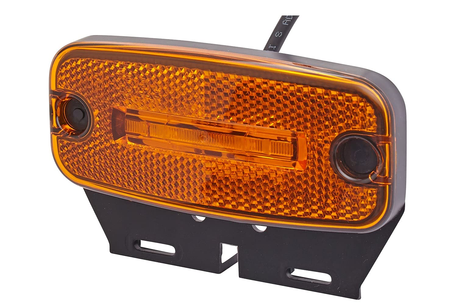HELLA 2PS 345 600-071 Seitenmarkierungsleuchte - Begrenzungsleuchte - Anhänger - Wohnwagen - LED - 24V - Schraubanschluss/Anbau - ADR/GGVS - Kabel: 500mm - Stecker: offene Kabelenden - 2-polig HELLA 2PS 345 600-071 Seitenmarkierungsleuchte - Begrenzungsleuchte - Anhänger - Wohnwagen - LED - 24V - Schraubanschluss/Anbau - ADR/GGVS - Kabel: 500mm - Stecker: offene Kabelenden - 2-polig von Hella