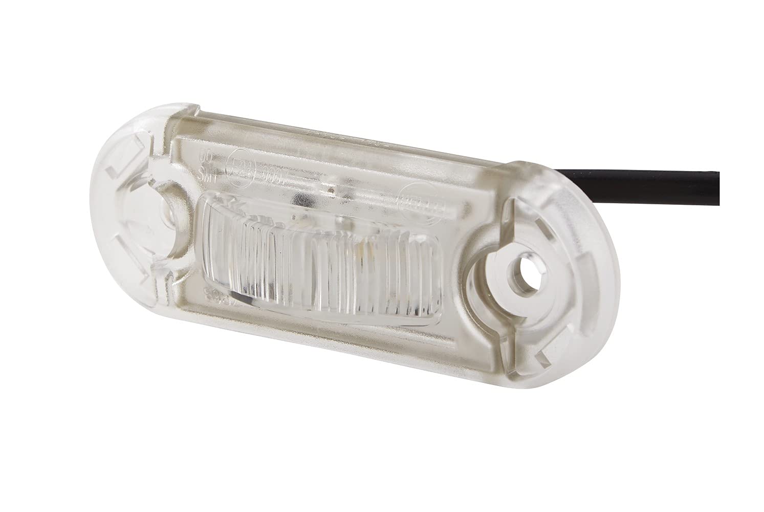 HELLA 2PS 980 868-211 Seitenmarkierungsleuchte - LED - 12/24V - Schraubanschluss/Anbau - Lichtscheibenfarbe: glasklar - LED-Lichtfarbe: gelb - Kabel: 2500mm - rechts/rechts HELLA 2PS 980 868-211 Seitenmarkierungsleuchte - LED - 12/24V - Schraubanschluss/Anbau - Lichtscheibenfarbe: glasklar - LED-Lichtfarbe: gelb - Kabel: 2500mm - rechts/rechts von Hella