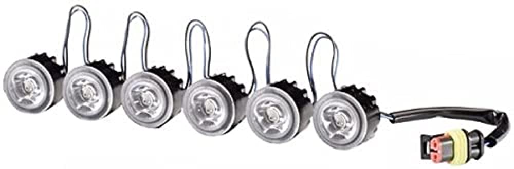 HELLA 2PT 177 696-731 LED-Tagfahrleuchtensatz - LEDayFlex - 12/24V - rund - Einbau - Lichtscheibenfarbe: glasklar - Kabel: 120mm - Fahrzeugfront - Satz HELLA 2PT 177 696-731 LED-Tagfahrleuchtensatz - LEDayFlex - 12/24V - rund - Einbau - Lichtscheibenfarbe: glasklar - Kabel: 120mm - Fahrzeugfront - Satz von Hella