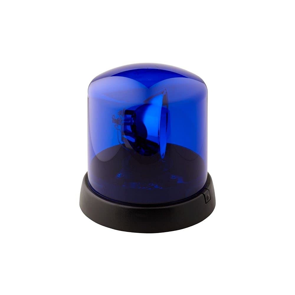 HELLA Rundumleuchte - Halogen Warnleuchte - KL 8000 - 24V - blau - Anbau/geschraubt - Stecker: Flachstecker - Menge: 1 - 2RL 008 065-011 HELLA Rundumleuchte - Halogen Warnleuchte - KL 8000 - 24V - blau - Anbau/geschraubt - Stecker: Flachstecker - Menge: 1 - 2RL 008 065-011 von Hella