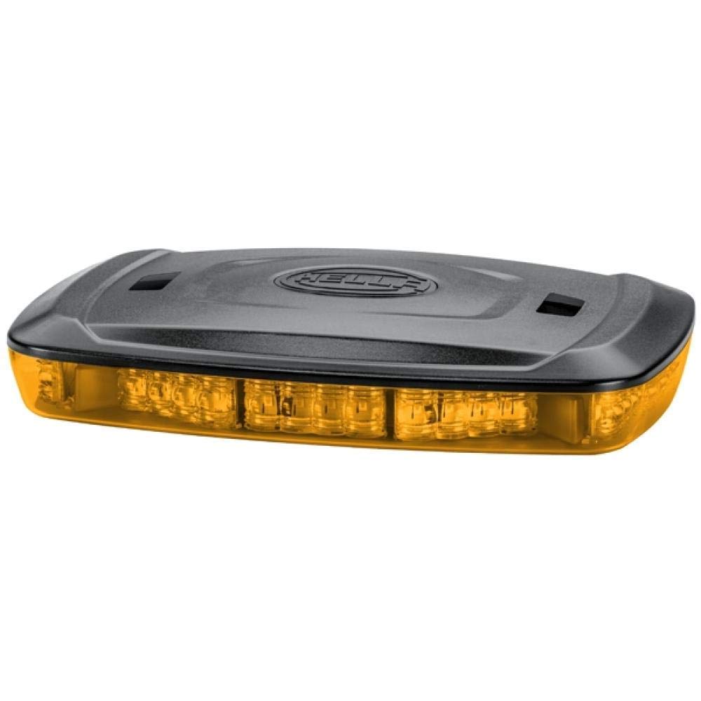 HELLA - LED-Warnleuchte - Micro Lightbar - 12/24V - gelb - Magnetbefestigung - Kabel: 2500mm - Anbau - 2RL 014 566-221 von Hella