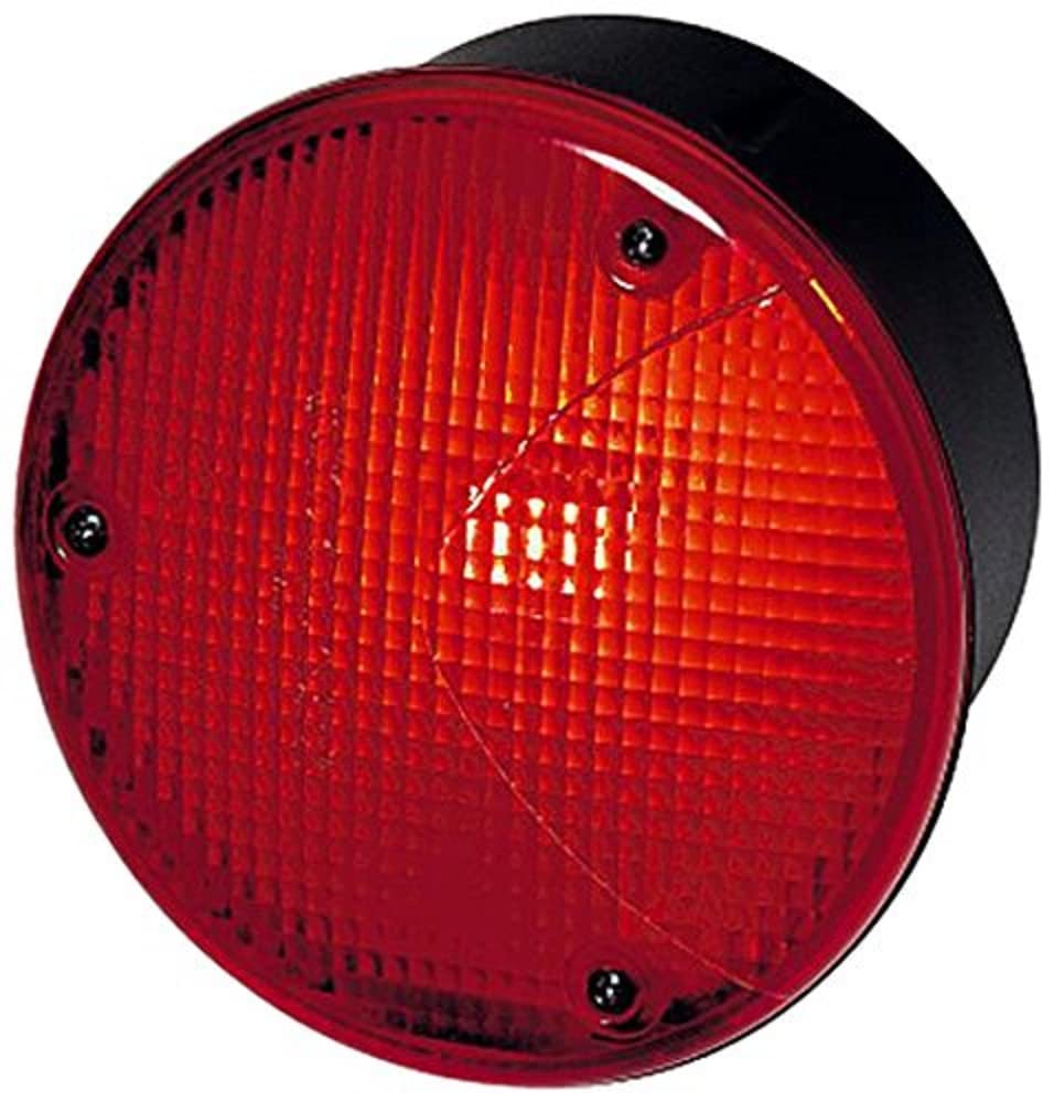 HELLA Schlussleuchte - Halogen - Anhänger Beleuchtung - 24V / 12V - Einbau/Anbau - ADR/GGVS - Lichtscheibenfarbe: rot - Stecker: Flachstecker - rechts/links - Menge: 1 - 2SA 964 169-091 HELLA Schlussleuchte - Halogen - Anhänger Beleuchtung - 24V / 12V - Einbau/Anbau - ADR/GGVS - Lichtscheibenfarbe: rot - Stecker: Flachstecker - rechts/links - Menge: 1 - 2SA 964 169-091 von Hella