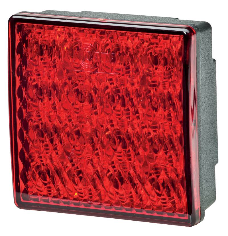 HELLA VALUEFIT Rückleuchte - LED - Anhänger Beleuchtung - 12V - Anbau/geschraubt - ECE - Lichtscheibenfarbe: rot - Stecker: offene Kabelenden - rechts/links - Menge: 1 - 2SB 357 029-011 von Hella