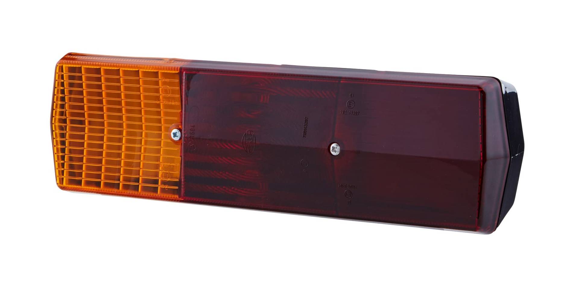 HELLA Rückleuchte - Glühlampe - Anhänger Beleuchtung - 12V / 24V - Anbau/geschraubt - ECE - Lichtscheibenfarbe: rot/gelb - Stecker: Flachstecker - rechts - Menge: 1 - 2SD 001 688-141 HELLA Rückleuchte - Glühlampe - Anhänger Beleuchtung - 12V / 24V - Anbau/geschraubt - ECE - Lichtscheibenfarbe: rot/gelb - Stecker: Flachstecker - rechts - Menge: 1 - 2SD 001 688-141 von Hella