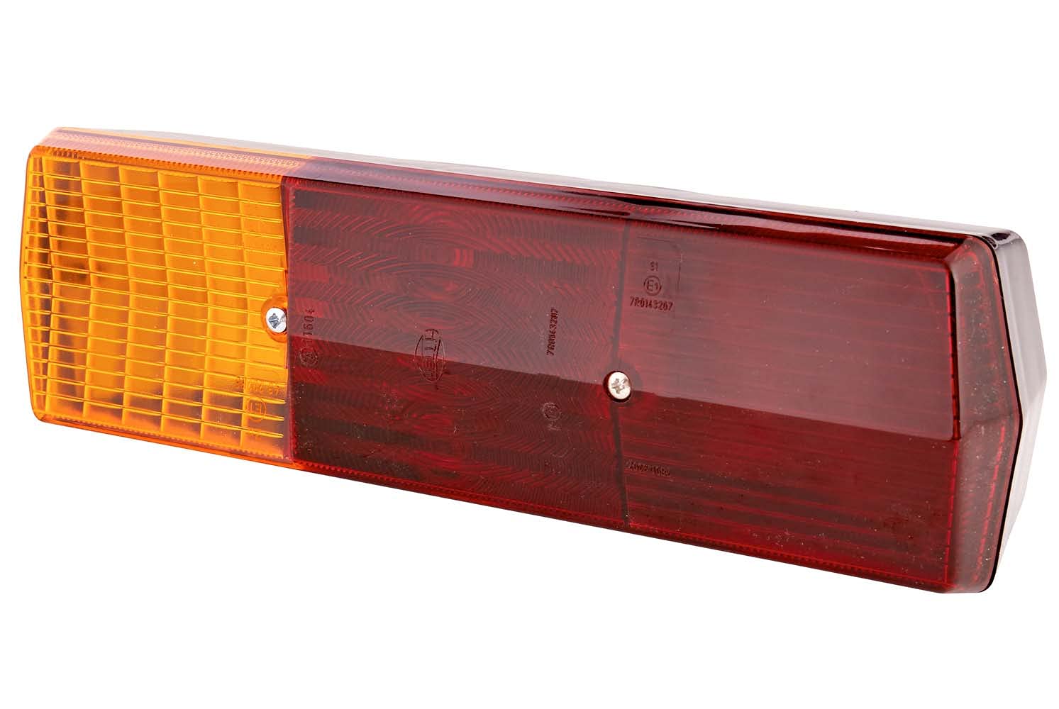HELLA Rückleuchte - Glühlampe - Anhänger Beleuchtung - 12V / 24V - Anbau/geschraubt - ECE - Lichtscheibenfarbe: rot/gelb - Stecker: Flachstecker - links - Menge: 1 - 2SD 001 688-171 HELLA Rückleuchte - Glühlampe - Anhänger Beleuchtung - 12V / 24V - Anbau/geschraubt - ECE - Lichtscheibenfarbe: rot/gelb - Stecker: Flachstecker - links - Menge: 1 - 2SD 001 688-171 von Hella