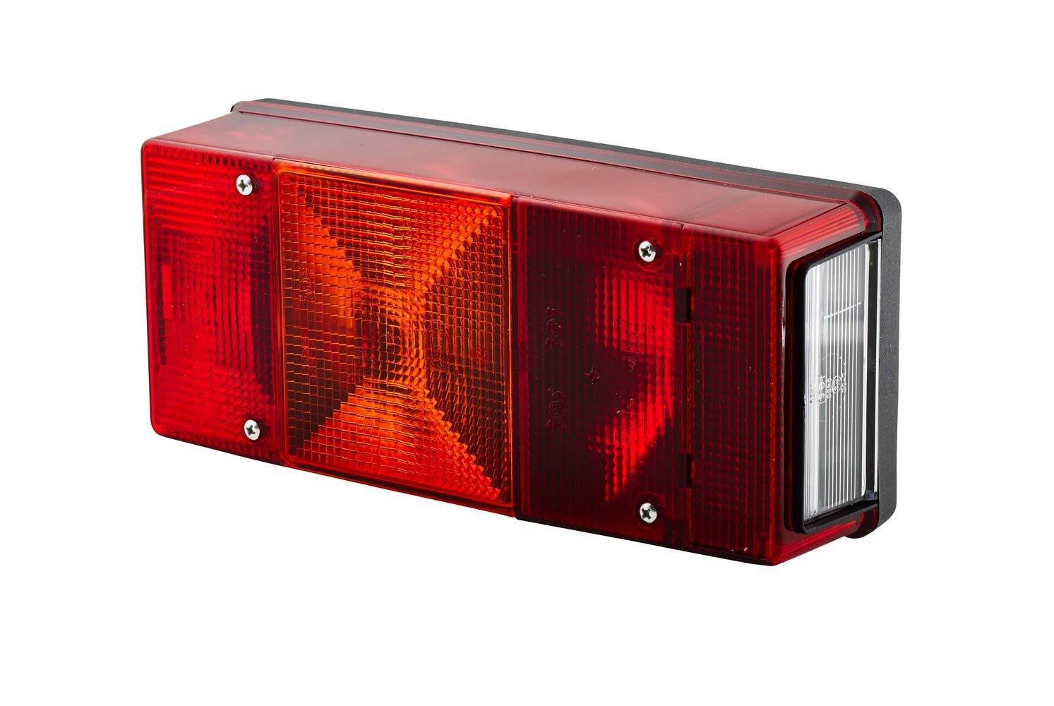 HELLA Rückleuchte - Glühlampe - Anhänger Beleuchtung - 12V - Anbau - ECE - Lichtscheibenfarbe: rot - Stecker: Flachstecker - links - Menge: 1 - 2SE 007 547-011 HELLA Rückleuchte - Glühlampe - Anhänger Beleuchtung - 12V - Anbau - ECE - Lichtscheibenfarbe: rot - Stecker: Flachstecker - links - Menge: 1 - 2SE 007 547-011 von Hella