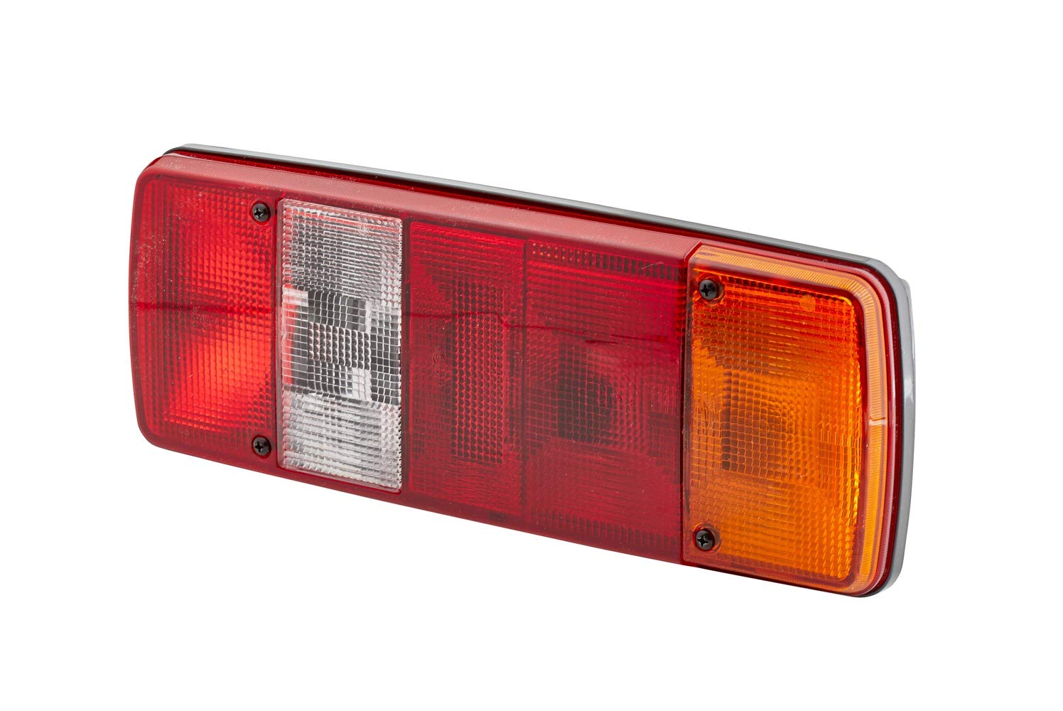 HELLA 2SK 003 567-321 Heckleuchte - Glühlampe - 24/12V - Einbau/geschraubt - Lichtscheibenfarbe: mehrfarbig - Stecker: Schraubkontakt - rechts - Menge: 1 von Hella