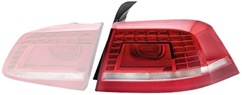 HELLA 2SK 010 746-031 Heckleuchte - LED - äusserer Teil - für u.a. VW Passat Variant (365) - ECE/CCC - für Linksverkehr/für Rechtsverkehr - links von Hella