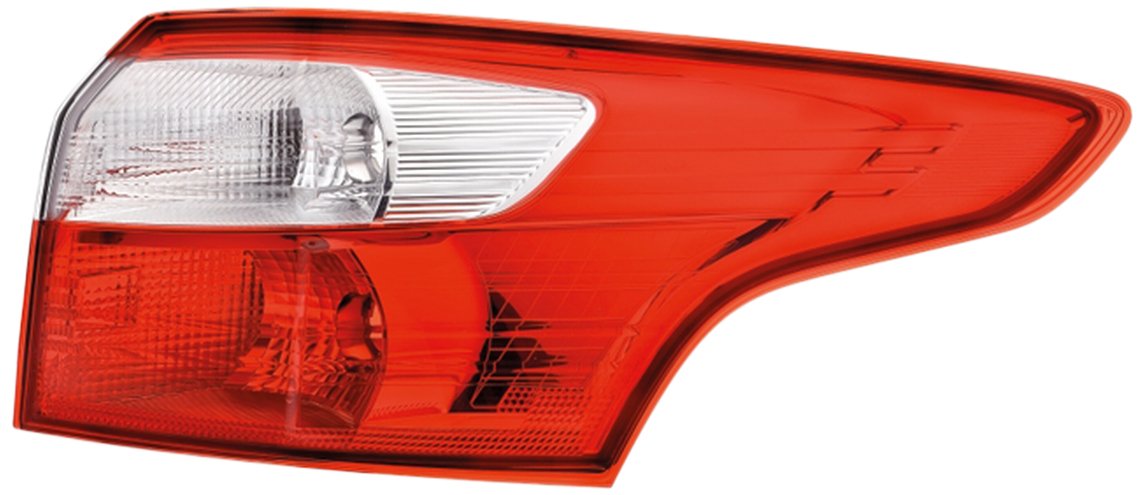 HELLA 2VA 354 995-121 Heckleuchte - Glühlampe - äusserer Teil - für u.a. Ford Focus III Turnier - rechts HELLA 2VA 354 995-121 Heckleuchte - Glühlampe - äusserer Teil - für u.a. Ford Focus III Turnier - rechts von Hella
