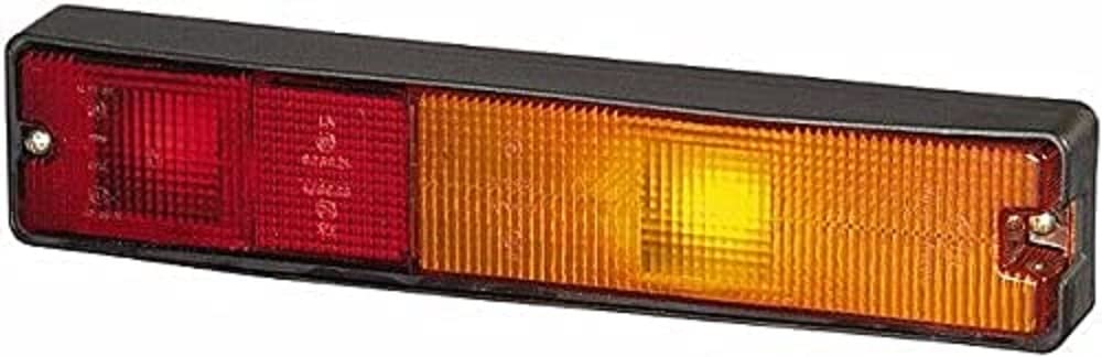 HELLA - Heckleuchte - Glühlampe - 12V - Anbau/geschraubt/Einbau - Lichtscheibenfarbe: rot/gelb - Stecker: Schraubkontakt - rechts/links - Menge: 1 - 2VA 997 113-001 HELLA - Heckleuchte - Glühlampe - 12V - Anbau/geschraubt/Einbau - Lichtscheibenfarbe: rot/gelb - Stecker: Schraubkontakt - rechts/links - Menge: 1 - 2VA 997 113-001 von Hella