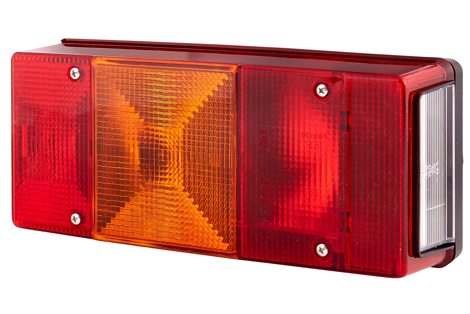 HELLA Rückleuchte - Glühlampe - Anhänger Beleuchtung - 12V - Anbau - ECE - Lichtscheibenfarbe: rot/gelb - Stecker: Flachstecker - links - Menge: 1 - 2VB 007 547-171 HELLA Rückleuchte - Glühlampe - Anhänger Beleuchtung - 12V - Anbau - ECE - Lichtscheibenfarbe: rot/gelb - Stecker: Flachstecker - links - Menge: 1 - 2VB 007 547-171 von Hella