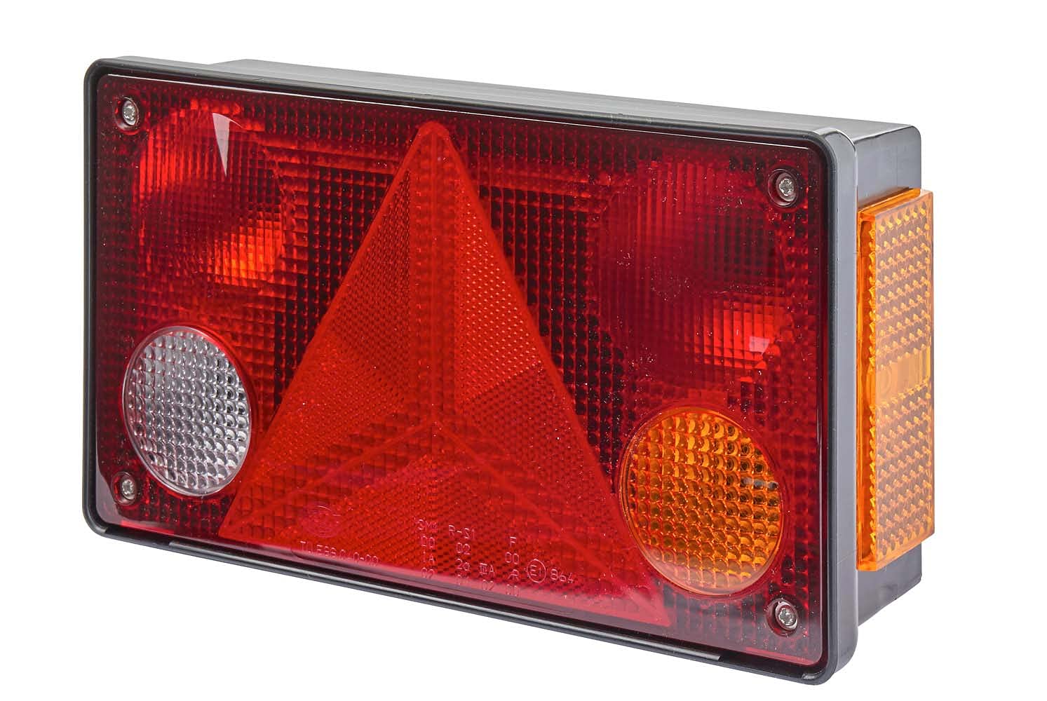 HELLA 2VP 340 400-121 Heckleuchte - Glühlampe - Anbau/geschraubt - Lichtscheibenfarbe: mehrfarbig - Stecker: Flachstecker - rechts - Menge: 1 HELLA 2VP 340 400-121 Heckleuchte - Glühlampe - Anbau/geschraubt - Lichtscheibenfarbe: mehrfarbig - Stecker: Flachstecker - rechts - Menge: 1 von Hella