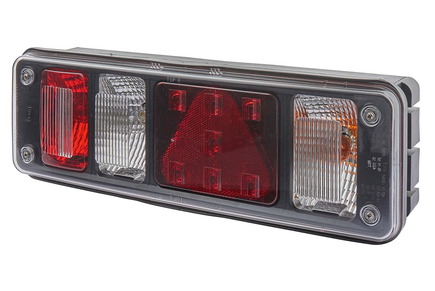 HELLA Heckleuchte - Hybrid - 24V - Anbau/geschraubt - ECE/ADR/GGVS/nicht SAE - Lichtscheibenfarbe: glasklar - Stecker: DIN-Bajonett 1 x 7/Superseal 4 x 2 - Stecker: Male - rechts - 2VP 340 961-421 HELLA Heckleuchte - Hybrid - 24V - Anbau/geschraubt - ECE/ADR/GGVS/nicht SAE - Lichtscheibenfarbe: glasklar - Stecker: DIN-Bajonett 1 x 7/Superseal 4 x 2 - Stecker: Male - rechts - 2VP 340 961-421 von Hella