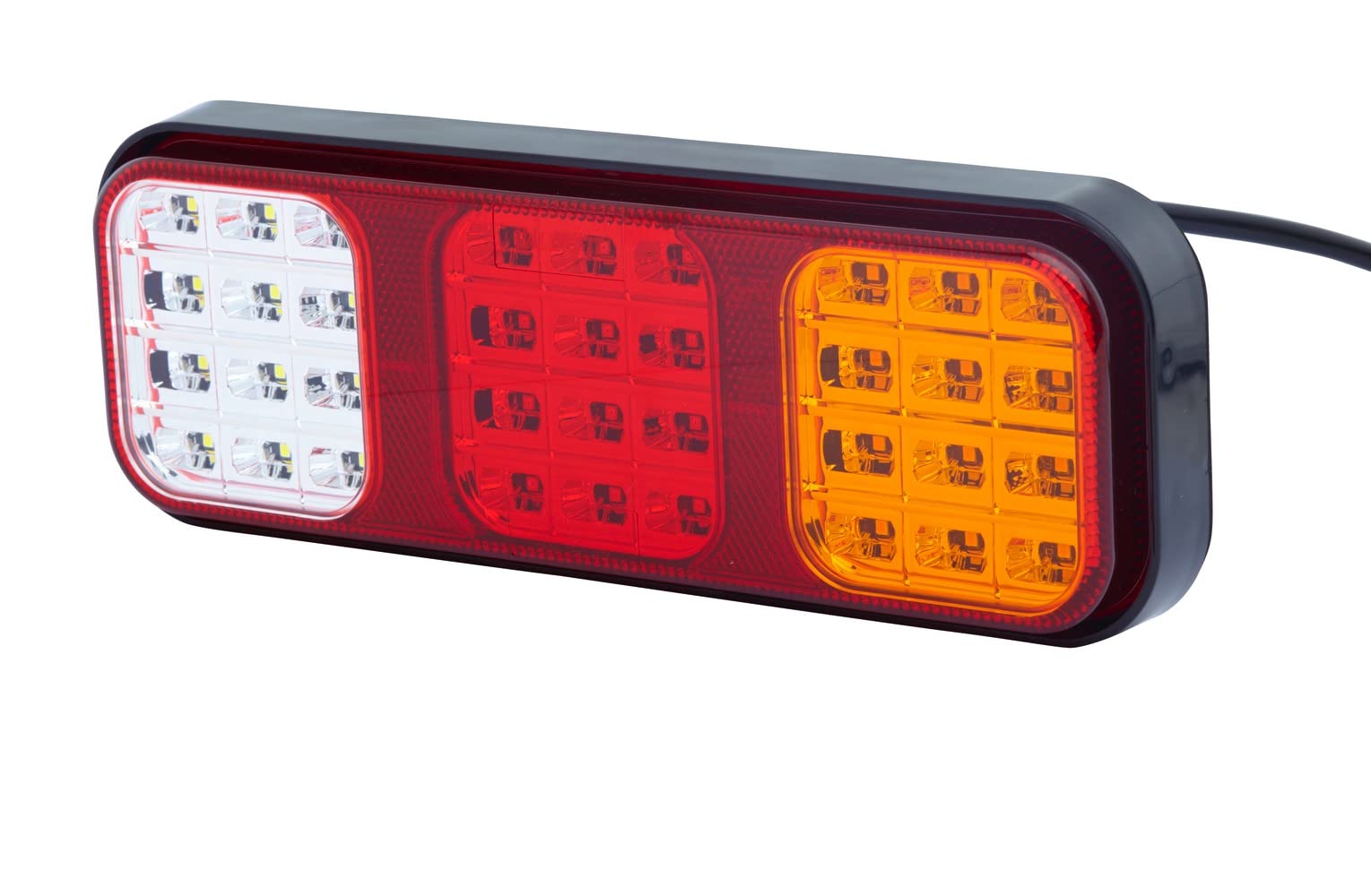 HELLA VALUEFIT 2VP 357 018-001 Heckleuchte - LED - 24/12V - Anbau/geschraubt - Lichtscheibenfarbe: mehrfarbig - Stecker: Flachstecker - links/rechts - Menge: 1 HELLA VALUEFIT 2VP 357 018-001 Heckleuchte - LED - 24/12V - Anbau/geschraubt - Lichtscheibenfarbe: mehrfarbig - Stecker: Flachstecker - links/rechts - Menge: 1 von Hella