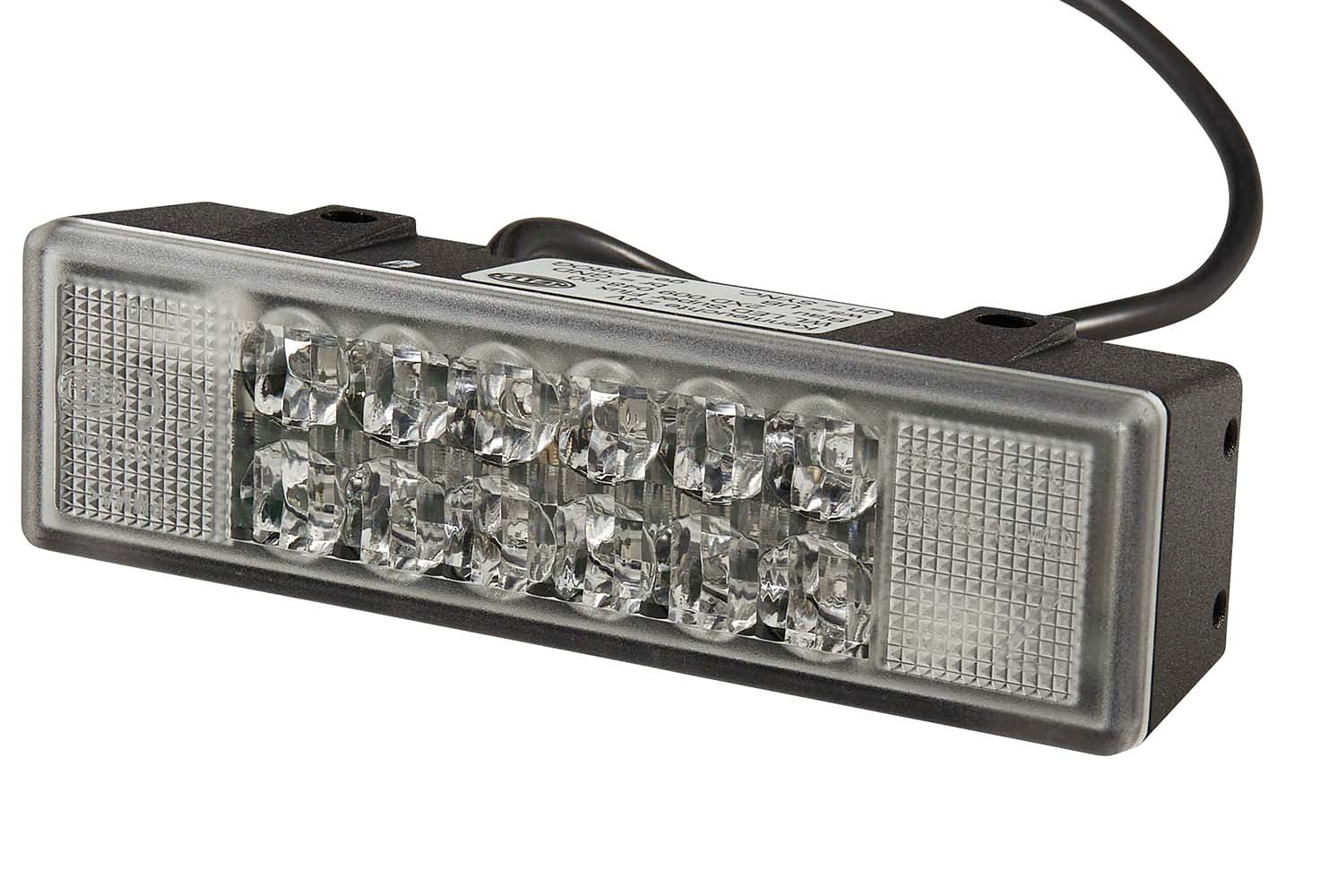 HELLA Rundumleuchte - LED Warnleuchte - Blitzleuchte - 24V - blau - Einbau/Schraubanschluss - Kabel: 800mm - Stecker: offene Kabelenden - hinten - Menge: 2 - 2XD 009 048-001 HELLA Rundumleuchte - LED Warnleuchte - Blitzleuchte - 24V - blau - Einbau/Schraubanschluss - Kabel: 800mm - Stecker: offene Kabelenden - hinten - Menge: 2 - 2XD 009 048-001 von Hella