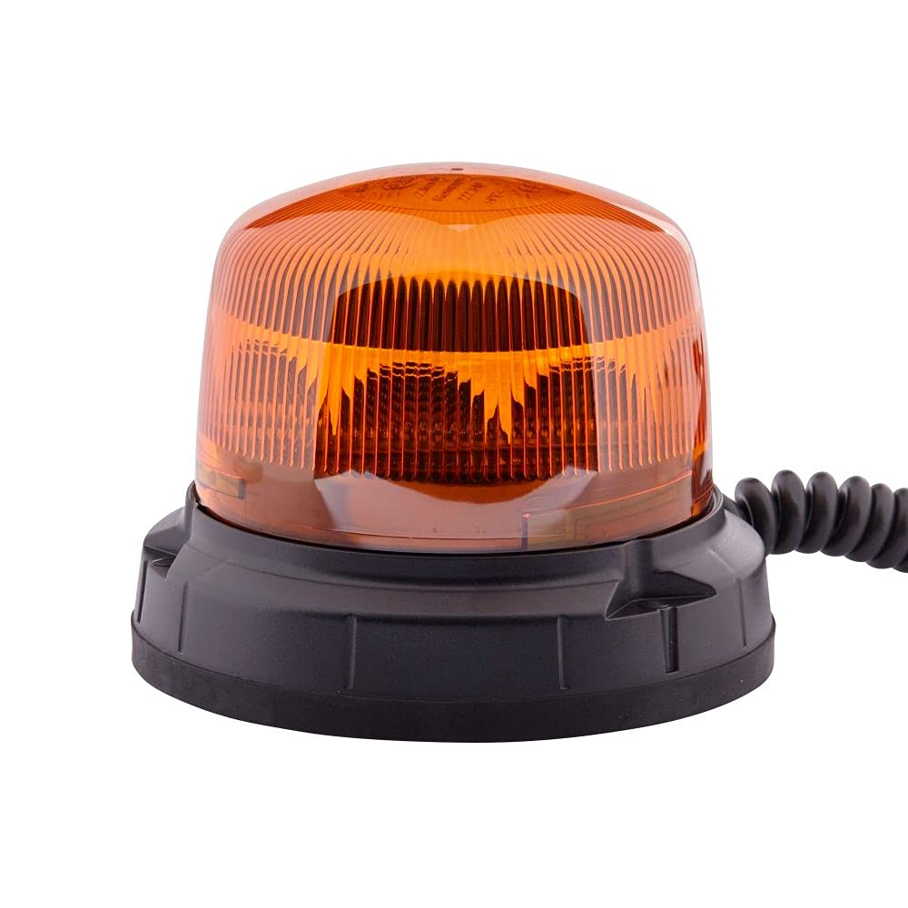 HELLA Rundumleuchte - LED Warnleuchte - Blitzleuchte - RotaLED Compact - 12V / 24V - gelb - Magnetbefestigung - Kabel: 200mm - Menge: 1 - 2XD 013 979-021 HELLA Rundumleuchte - LED Warnleuchte - Blitzleuchte - RotaLED Compact - 12V / 24V - gelb - Magnetbefestigung - Kabel: 200mm - Menge: 1 - 2XD 013 979-021 von Hella