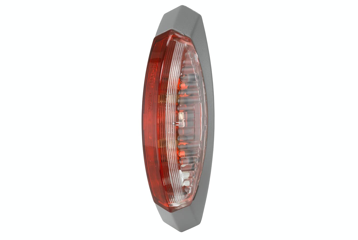 HELLA 2XS 008 479-071 Umrissleuchte - Begrenzungsleuchte - Anhänger - Wohnwagen - Halogen - 12/24V - Anbau - ECE - rechts/seitlicher Anbau, Gehäusefarbe: grau HELLA 2XS 008 479-071 Umrissleuchte - Begrenzungsleuchte - Anhänger - Wohnwagen - Halogen - 12/24V - Anbau - ECE - rechts/seitlicher Anbau, Gehäusefarbe: grau von Hella