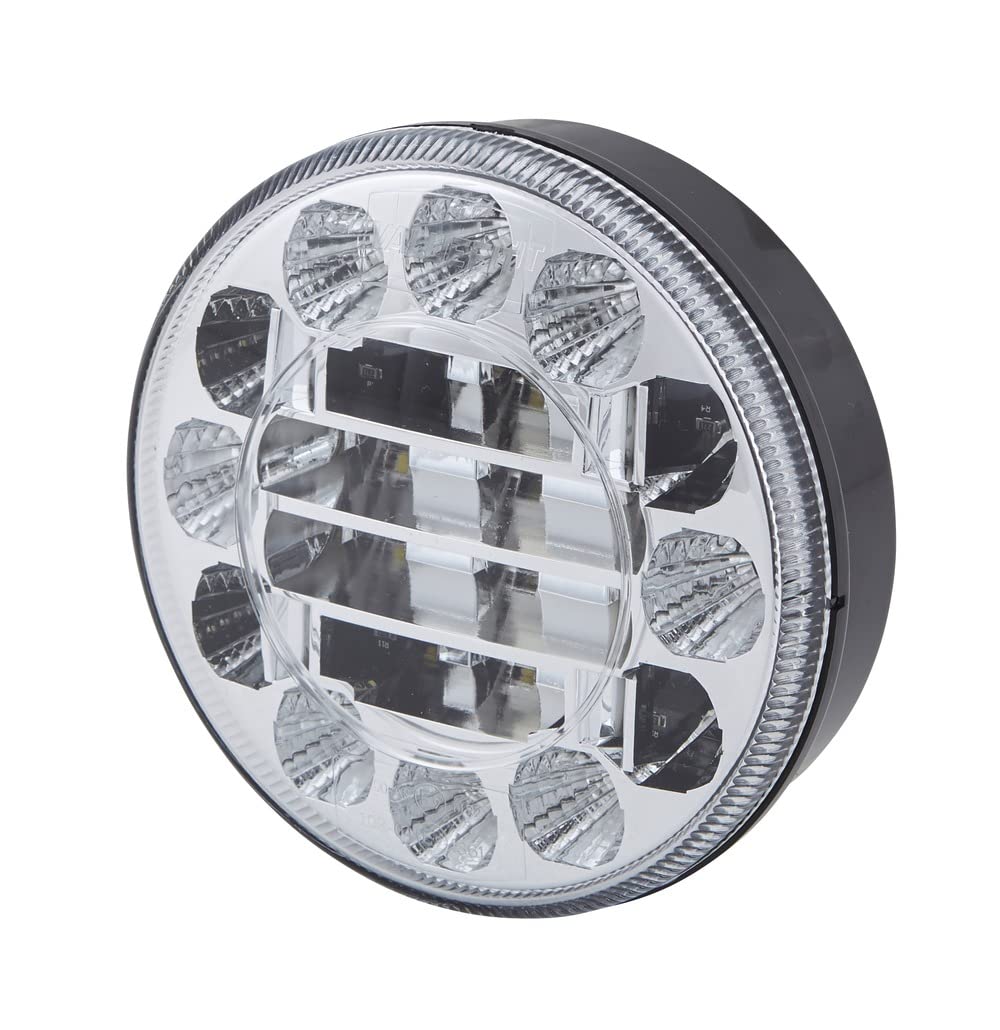 HELLA VALUEFIT LED Rückfahrscheinwerfer - 12V / 24V - Einbau - Zweipunktbefestigung - Kabel: 260mm - Stecker: offene Kabelenden - 2ZR 357 027-041, silber HELLA VALUEFIT LED Rückfahrscheinwerfer - 12V / 24V - Einbau - Zweipunktbefestigung - Kabel: 260mm - Stecker: offene Kabelenden - 2ZR 357 027-041, silber von Hella