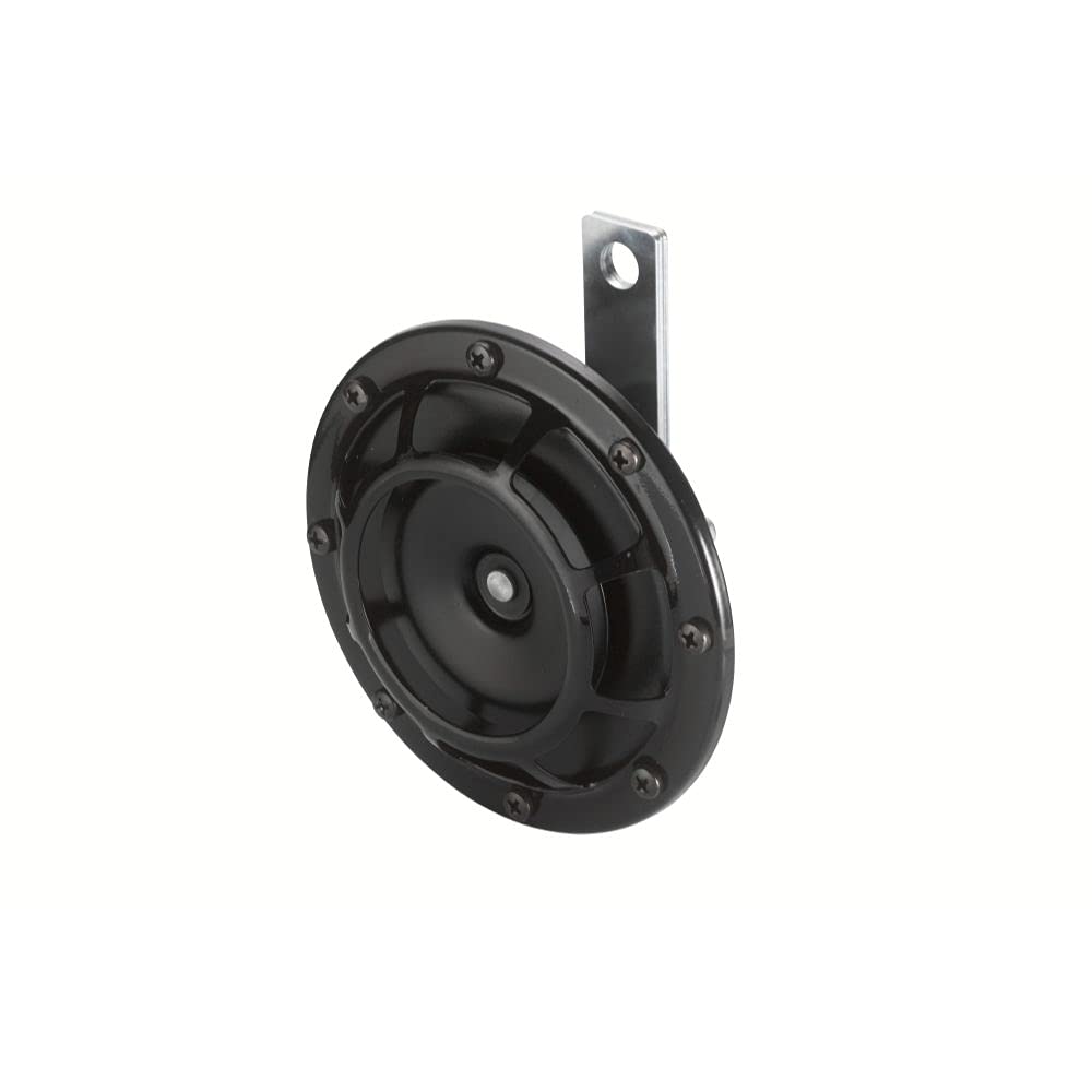 HELLA Horn - HELLA HEAVY DUTY HORN B133 - 24V - 110dB(A) - Frequenzbereich: 500Hz - Hochton - elektrisch - ECE - Gehäusefarbe: schwarz - Flachsteckanschluss - Menge: 1 - 3AF 003 399-071 HELLA Horn - HELLA HEAVY DUTY HORN B133 - 24V - 110dB(A) - Frequenzbereich: 500Hz - Hochton - elektrisch - ECE - Gehäusefarbe: schwarz - Flachsteckanschluss - Menge: 1 - 3AF 003 399-071 von Hella