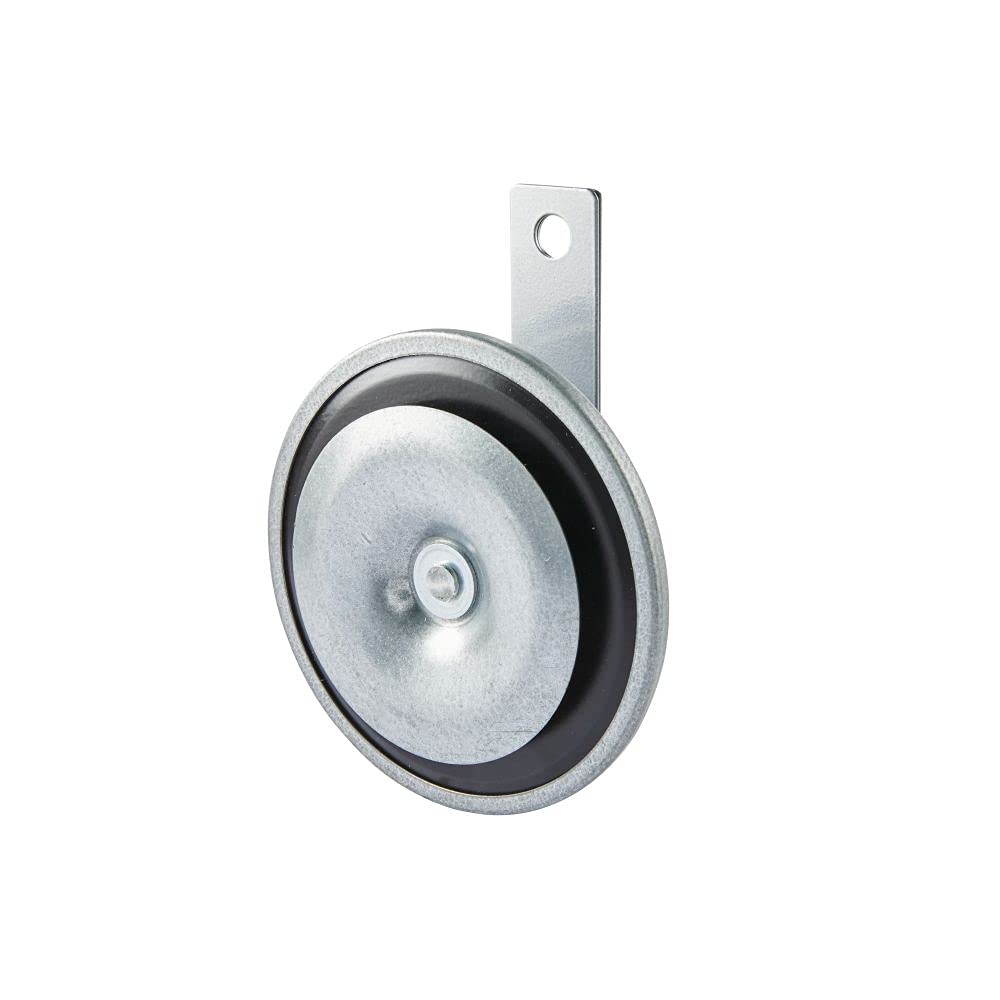 HELLA Horn - HELLA HEAVY DUTY HORN M26 - 12V - 105dB(A) - Frequenzbereich: 335Hz - Tiefton - elektrisch - ECE - Gehäusefarbe: grau/schwarz - Flachsteckanschluss - Menge: 1 - 3AL 002 952-861 von Hella