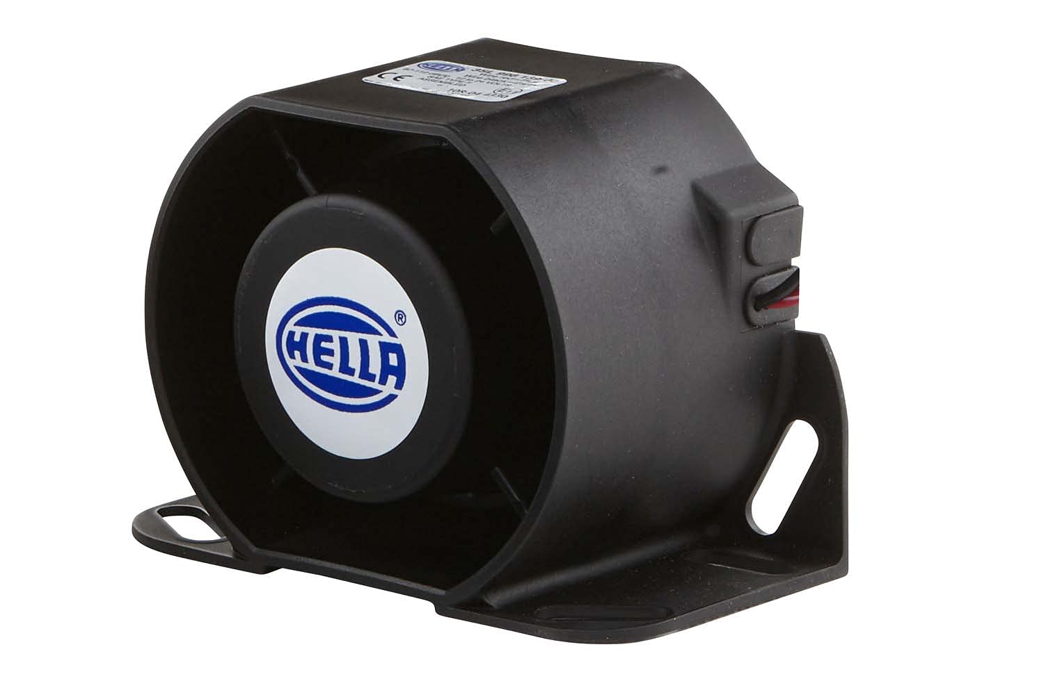 HELLA - Rückfahrwarner - 87dB(A) - Frequenzbereich: 1200Hz - geschraubt - Kabel: 159mm - Stecker: offene Kabelenden - Menge: 1 - 3SL 996 139-001 von Hella