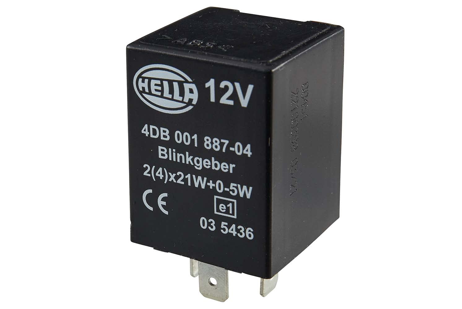 HELLA 4DB 001 887-041 Blinkgeber - 12V - 4-polig - Anbau - elektronisch - mit Halter HELLA 4DB 001 887-041 Blinkgeber - 12V - 4-polig - Anbau - elektronisch - mit Halter von Hella