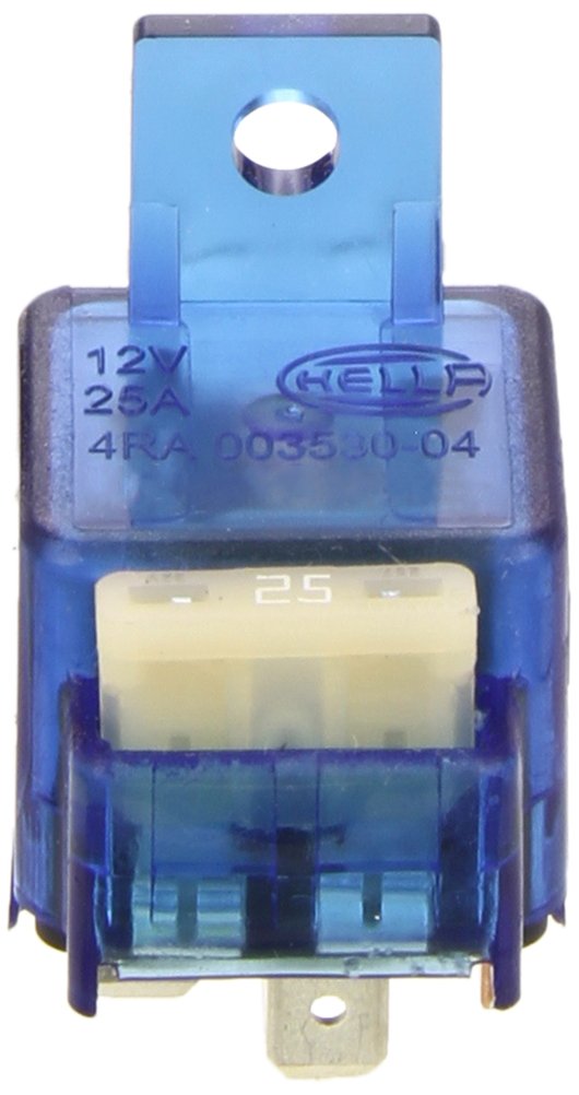 HELLA Relais, Arbeitsstrom - 12V - 4-polig - Schaltbild: S10 - Stecker: A - Schließer - Farbe: hellblau - mit Halter - 4RA 003 530-042 HELLA Relais, Arbeitsstrom - 12V - 4-polig - Schaltbild: S10 - Stecker: A - Schließer - Farbe: hellblau - mit Halter - 4RA 003 530-042 von Hella