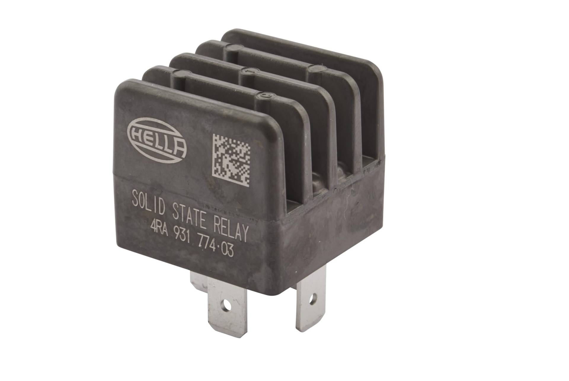 HELLA Relais, Arbeitsstrom - 12V - 4-polig - Schaltbild: SSR - Stecker: B - Schließer - pulsationsgesteuert - Farbe: schwarz - ohne Halter - 4RA 931 774-031 HELLA Relais, Arbeitsstrom - 12V - 4-polig - Schaltbild: SSR - Stecker: B - Schließer - pulsationsgesteuert - Farbe: schwarz - ohne Halter - 4RA 931 774-031 von Hella
