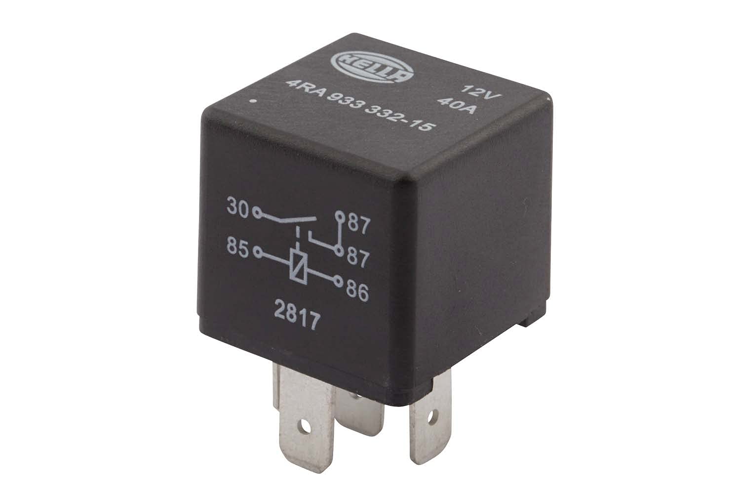 HELLA 4RA 933 332-151 Relais, Arbeitsstrom - 12V - 5-polig - Schließer HELLA 4RA 933 332-151 Relais, Arbeitsstrom - 12V - 5-polig - Schließer von Hella