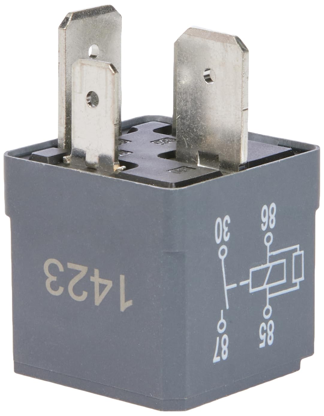 HELLA Relais, Arbeitsstrom - 12V - 4-polig - Schaltbild: S2 - Stecker: B - Schließer - Farbe: schwarz - ohne Halter - 4RA 933 332-531 HELLA Relais, Arbeitsstrom - 12V - 4-polig - Schaltbild: S2 - Stecker: B - Schließer - Farbe: schwarz - ohne Halter - 4RA 933 332-531 von Hella